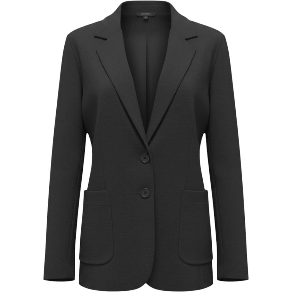 Tahari Womens Black Two Button‎ Blazer Tailored Workwear Jacket Size 10 NWT